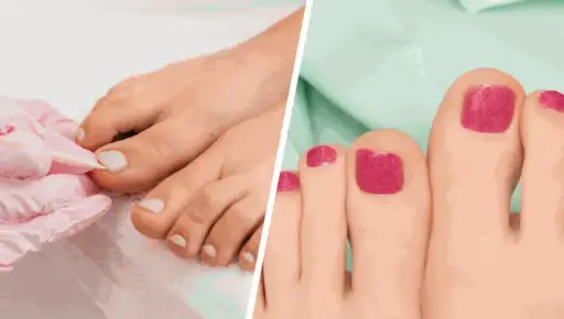 Paquete de pedicure (Clásico) + esmaltado